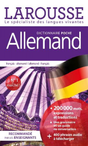 Dictionnaire poche Allemand